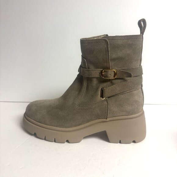 Steve Madden Shoes - Steve Madden Womens Colletta Boot Taupe Suede Size 9.5 M